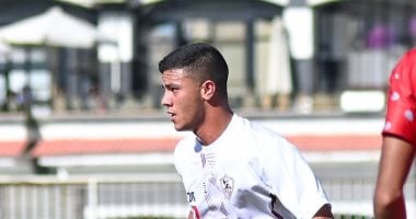 محمد شحاتة يسجل هدف تقدم الزمالك بقذيفة فى مرمى فاركو