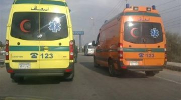 13 مصابًا في حادث انقلاب سيارة بمنطقة الصالحية الجديدة بالشرقية