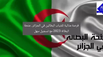 فرصة مثالية للشباب البطالين في الجزائر.. منحة البطالة 2023 مع تسجيل سهل
