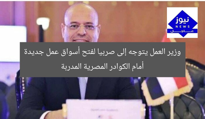 وزير العمل يتوجه إلى صربيا لفتح أسواق عمل جديدة أمام الكوادر المصرية المدربة