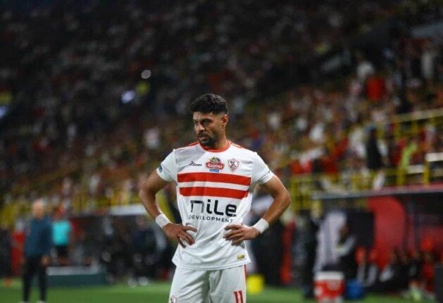 تدريب فردي مثير لـ مصطفى شلبي في مران الزمالك اليوم