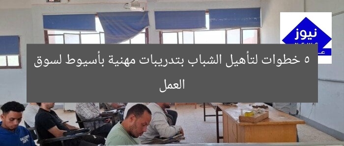 5 خطوات لتأهيل الشباب بتدريبات مهنية بأسيوط لسوق العمل