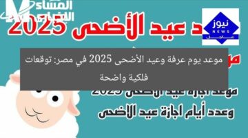 موعد يوم عرفة وعيد الأضحى 2025 في مصر: توقعات فلكية واضحة