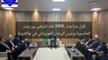 لأول مرة منذ 2006.. لقاء تاريخي بين وزير الخارجية ورئيس البرلمان الموريتاني في نواكشوط