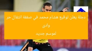 وادى دجلة يعلن توقيع هشام محمد في صفقة انتقال حر لموسم جديد