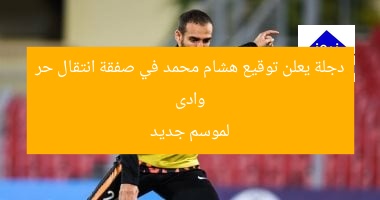 وادى دجلة يعلن توقيع هشام محمد في صفقة انتقال حر لموسم جديد