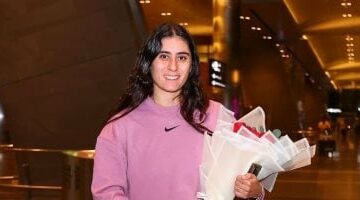 نور الشربيني تتأهل لمواجهة نوران فى نهائى بطولة بريطانيا للإسكواش