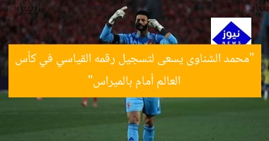 [الشناوى يسعى لتعزيز رقمه القياسى في كأس العالم أمام بالميراس]