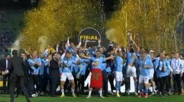 شاهد كواليس احتفال بيراميدز بالتتويج بدورى أبطال أفريقيا