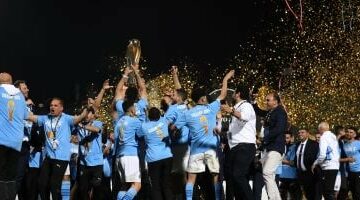 بيراميدز يرفع كأس دورى أبطال أفريقيا لأول مرة فى تاريخه