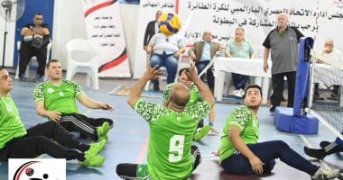 الاتحاد البارالمبى للكرة الطائرة ينظم الدور النهائي من الدوري الممتاز لموسم 2024-2025