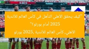 “كيف يحقق الأهلي التأهل في كأس العالم للأندية 2025 أمام بورتو؟”  
الأهلي, كأس العالم للأندية 2025, بورتو