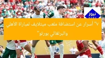 “7 أسرار عن استضافة ملعب ميتلايف لمباراة الأهلي والبرتغالي بورتو”