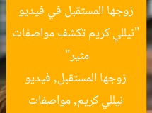 “نيللي كريم تكشف مواصفات زوجها المستقبل في فيديو مثير”  
نيللي كريم, مواصفات زوجها المستقبل, فيديو