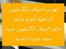 «الداخلية» تُطيح بمافيا تهريب الدولار بـ22 مليون جنيه، ضربات أمنية، مافيا الدولار، 22 مليون جنيه.