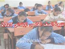 نتيجة الصف الخامس الابتدائي 2025 بـ الجيزة بـ رقم الجلوس (رابط رسمي)