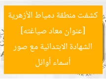 أعلن رسمياً: أسماء أوائل الشهادة الإبتدائية في دمياط مع الصور
