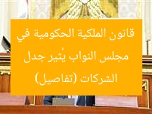 مجلس النواب يُثير جدل قانون الملكية الحكومية في الشركات (تفاصيل)