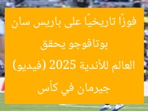 بوتافوجو يحقق فوزًا تاريخيًا على باريس سان جيرمان في كأس العالم للأندية 2025 (فيديو)