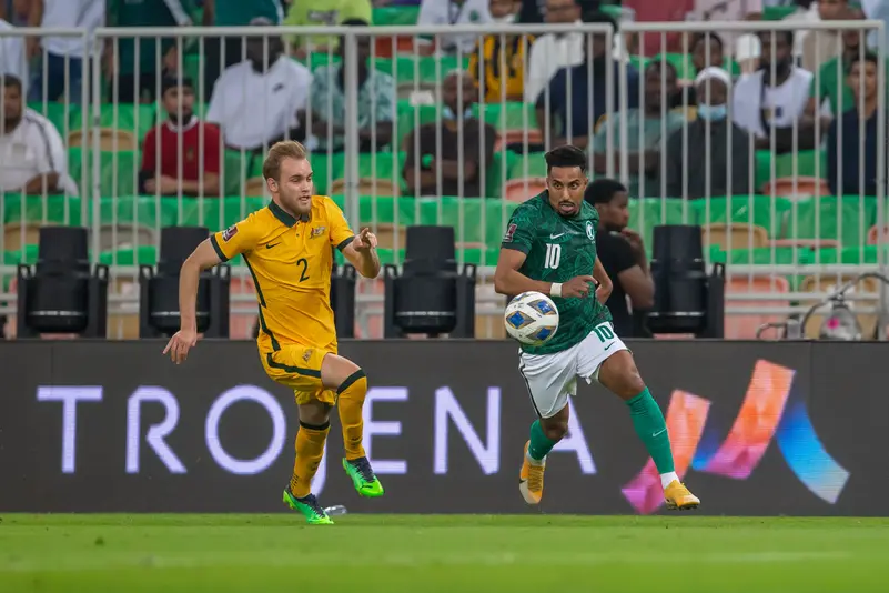 نتيجة مباراة السعودية وأستراليا في تصفيات كأس العالم