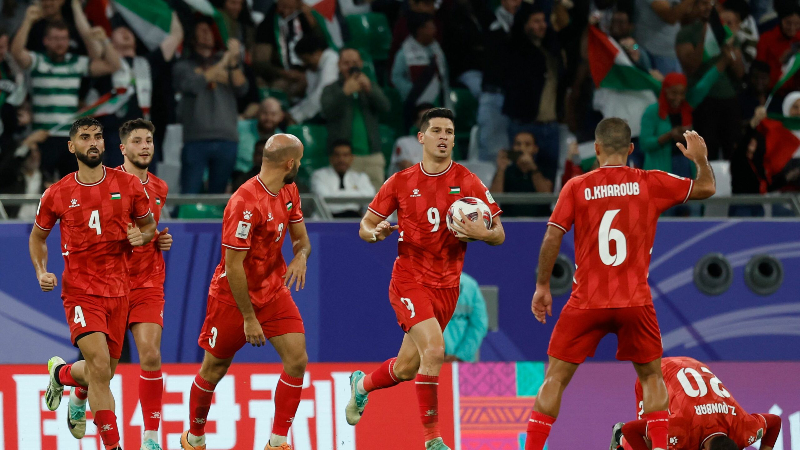 نتيجة مباراة فلسطين وعمان في تصفيات كأس العالم