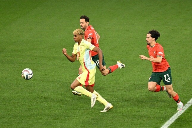 إسبانيا تتقدم على البرتغال 2-1 في الشوط الأول بنهائي دوري الأمم الأوروبية «فيديو»