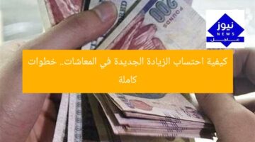 كيفية احتساب الزيادة الجديدة في المعاشات.. خطوات كاملة