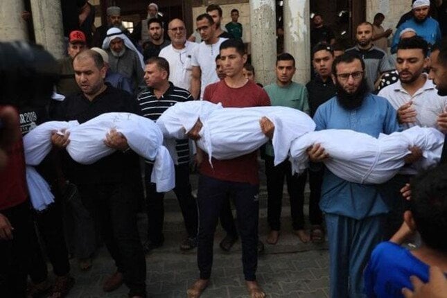 استشهاد 13 فلسطينيا في قصف إسرائيلي على خان يونس