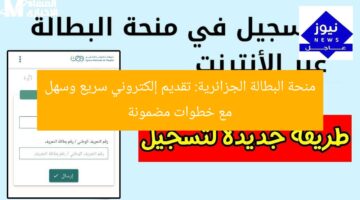 منحة البطالة الجزائرية: تقديم إلكتروني سريع وسهل مع خطوات مضمونة