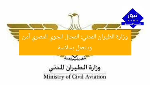 وزارة الطيران المدني: الفضاء الجوي المصري آمن تمامًا ويعمل بسلاسة