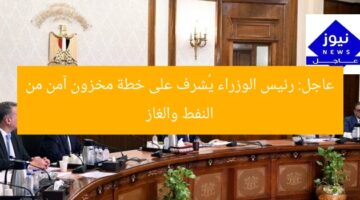 عاجل: رئيس الوزراء يُشرف على خطة مخزون آمن من النفط والغاز