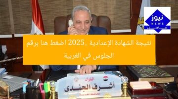نتيجة الشهادة الإعدادية 2025.. اضغط هنا برقم الجلوس في الغربية