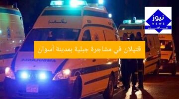 قتيلان في مشاجرة جبلية بمدينة أسوان