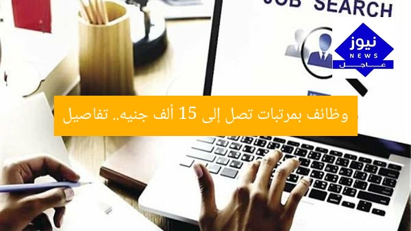 وظائف بمرتبات تصل إلى 15 ألف جنيه.. تفاصيل