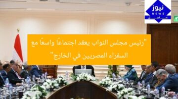 “رئيس مجلس النواب يعقد اجتماعًا واسعًا مع السفراء المصريين في الخارج”