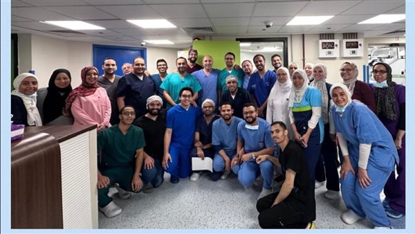 نجاح فريق طبي متخصص بقصر العيني جامعة القاهرة في إجراء جراحة نادرة