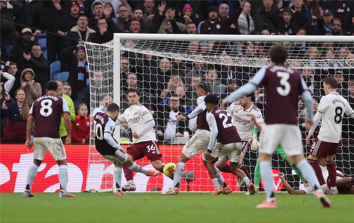 عاجل.. ترتيب الدوري الإنجليزي بعد هزيمة آرسنال أمام أستون فيلا