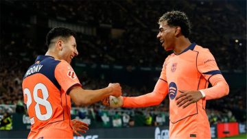 عاجل.. لامين يامال يسجل هدف برشلونة الخامس أمام ريال بيتيس