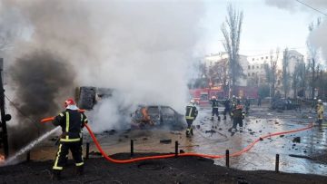 عاجل.. حريق هائل في مدينة كريمنشوك الأوكرانية جراء هجوم روسي عنيف