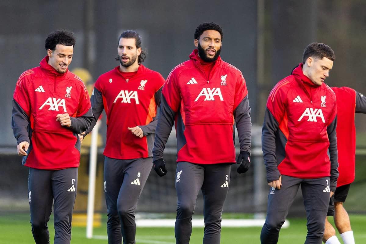 عاجل.. تشكيل ليفربول أمام إنتر ميلان في دوري أبطال أوروبا