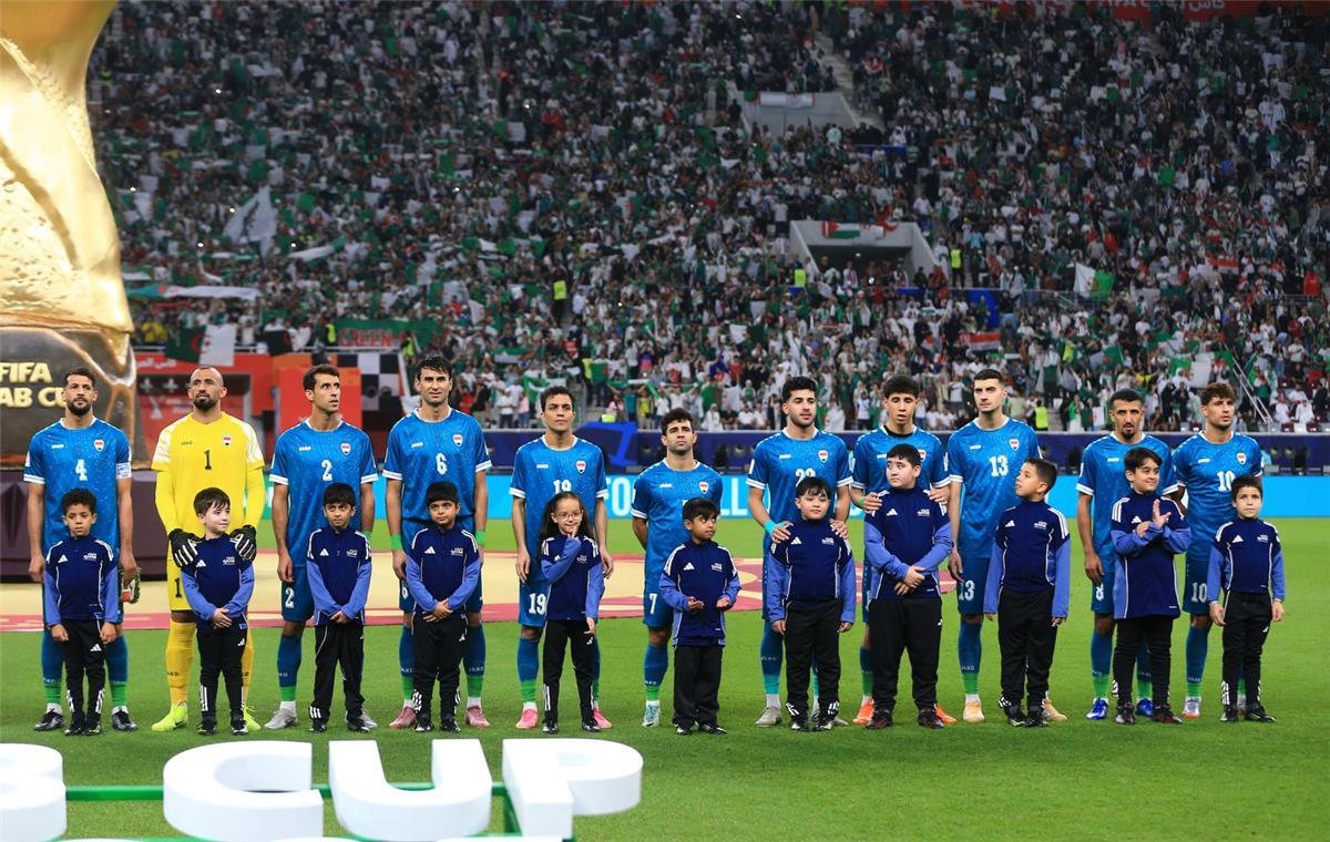 عاجل.. موعد والقنوات الناقلة لمباراة العراق والأردن اليوم في كأس العرب