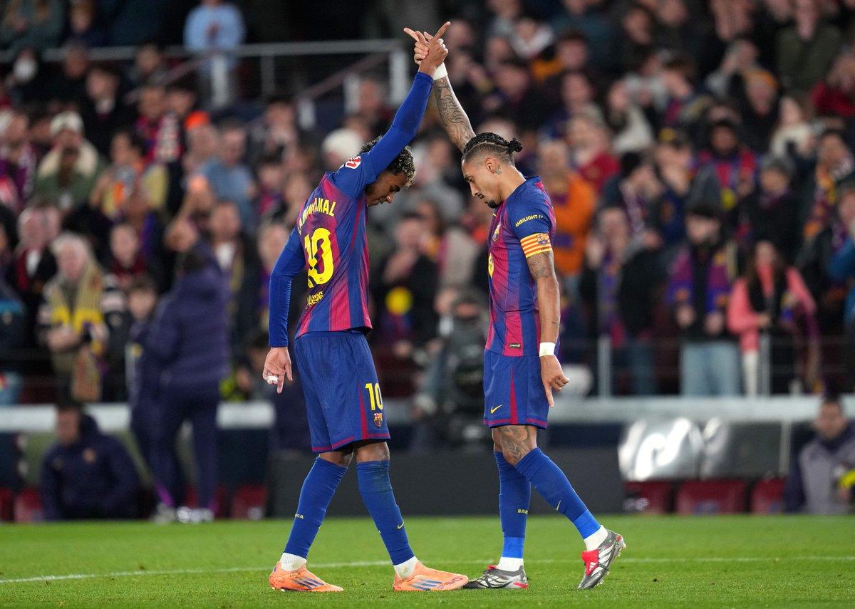 عاجل.. فيديو | رافينها يتألق ويقود برشلونة لتخطي أوساسونا بثنائية في الدوري الإسباني