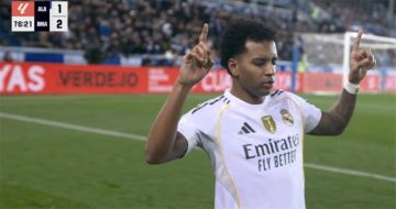 عاجل.. رودريجو يسجل هدف ريال مدريد الثاني أمام ألافيس