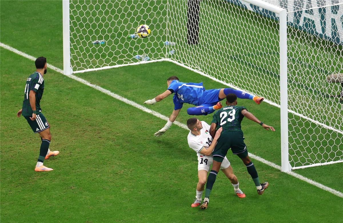 عاجل.. معلقين مباراة الأردن والسعودية اليوم في كأس العرب