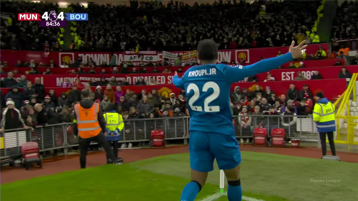 عاجل.. فيديو | مباراة الـ 8 أهداف.. بورنموث يخطف تعادلاً مثيرًا من مانشستر يونايتد في الدوري الإنجليزي