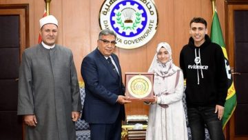 عاجل.. محافظ الدقهلية يكرم أبناء الدقهلية الفائزين في المسابقة العالمية للقرآن الكريم
