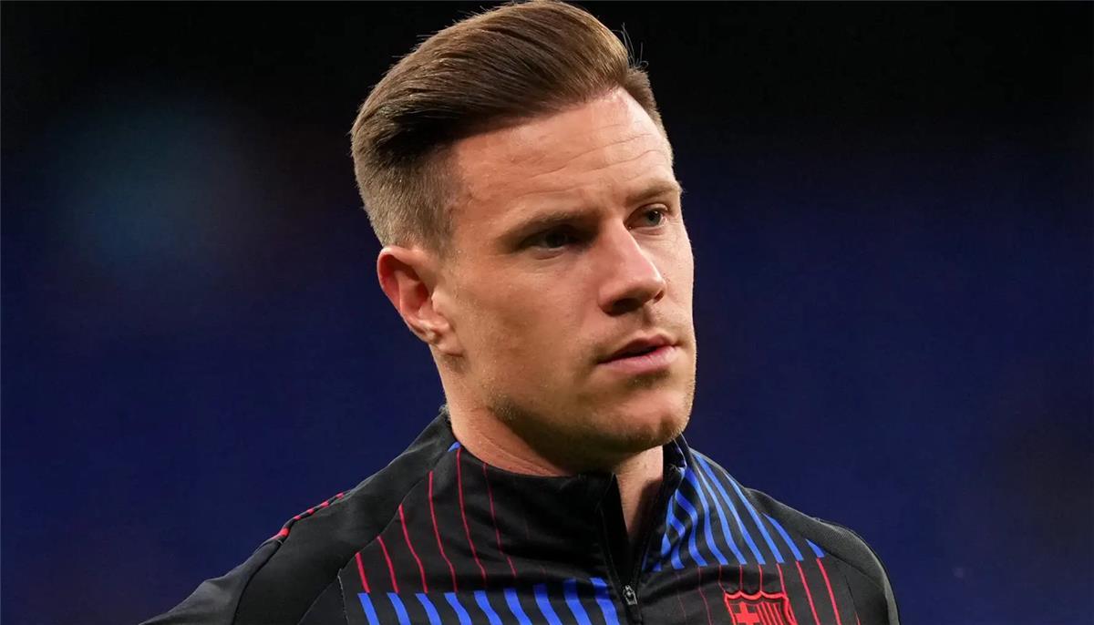 عاجل.. هانز فليك يثير دهشة برشلونة بسبب مارك تير شتيجن