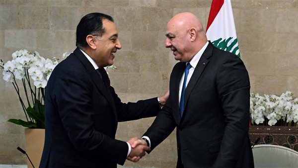 عاجل.. رئيس «الوزراء» يبحث دعم مصر لجهود تحقيق الأمن والإستقرار فى لبنان