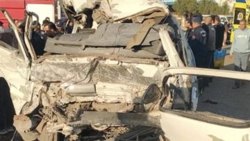 عاجل.. النيابة تأذن بدفن ضحايا حادث تصادم تريلا وميكروباص بوادي النطرون