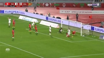 عاجل.. شاهد.. أهداف وملخص فوز تونس الكبير على أوغندا في كأس الأمم الإفريقية